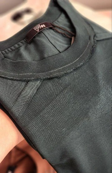 تیشرت ساده اورسایز سبز