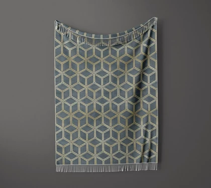 شال مبل ریش دار classic 91