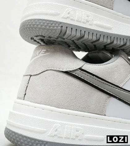 کفش کتانی مردانه و زنانه طوسی نایک NIKE AIR FORCE مدل 4568