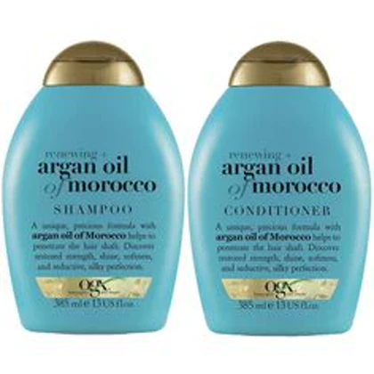 شامپو او جی ایکس OGX آبی مدل روغن آرگان مراکشی