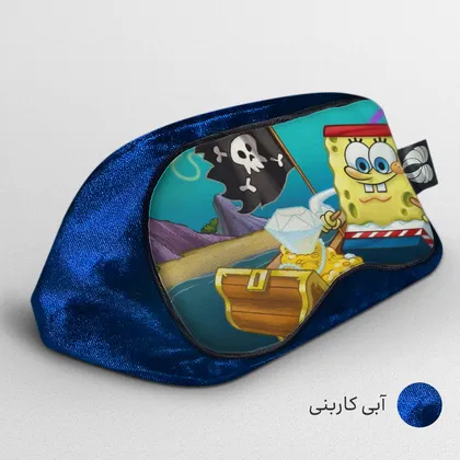 چشم بند بچگانه کاوا ماسک مدل باب اسفنجی کد4