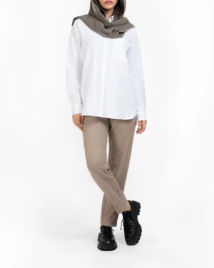 شومیز زنانه ساده کد L0103