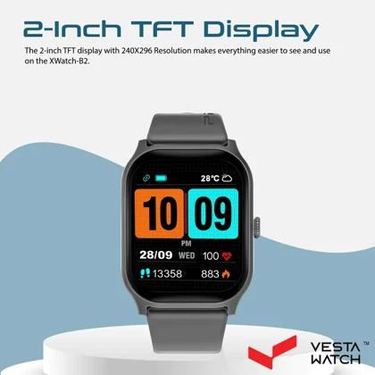 ساعت مچی هوشمند پرومیت PROMATE مدل XWATCH-B2.GRAPHITE