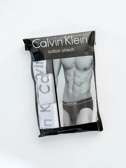 شورت اسلیپ مردانه نخ پنبه کلوین کلاین Calvin Klein بسته 3 عددی
