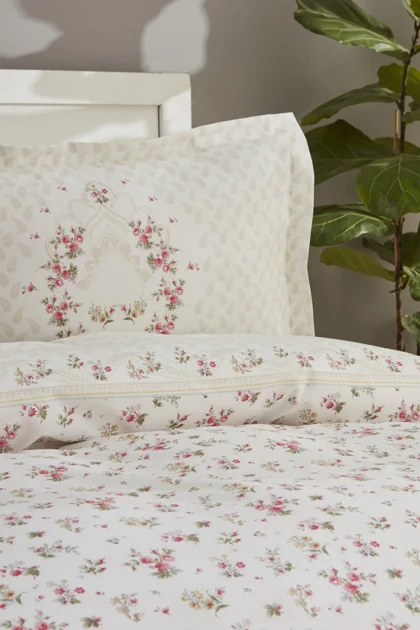 سرویس روتختی دو نفره Karaca Home مدل Sonya پنبه - طوسی