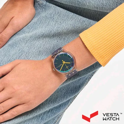 ساعت مچی مردانه و زنانه سواچ SWATCH مدل SUOK712