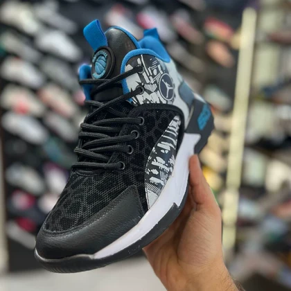 کفش بسکتبالی نایکی مدل جردن 6 Jordan مشکی آبی