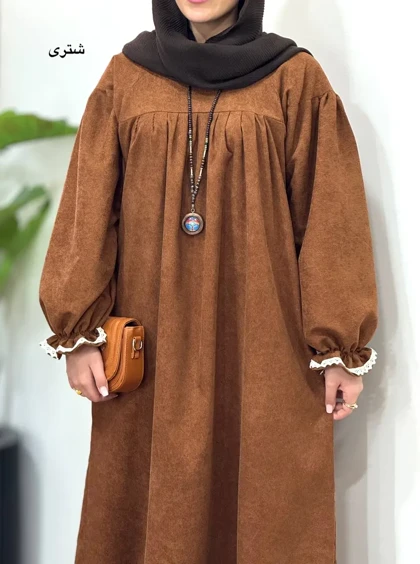 پیراهن مانتویی پاییزه رایلی 4 با کد 4236