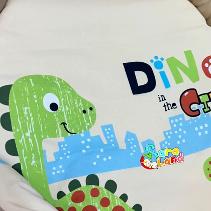 آغوش سوئیسی نوزاد طرح دایناسور