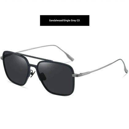 عینک آفتابی مردانه کارن بازار Karen Bazaar مدل B9703 پلاریزه UV400