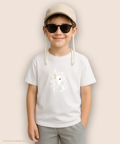 تیشرت بچگانه طرح شیطان کش شخصیت کیوجورو رنگوکو کد 903