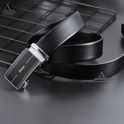کمربند مردانه چرمی Leather Ratchet Belt BL91