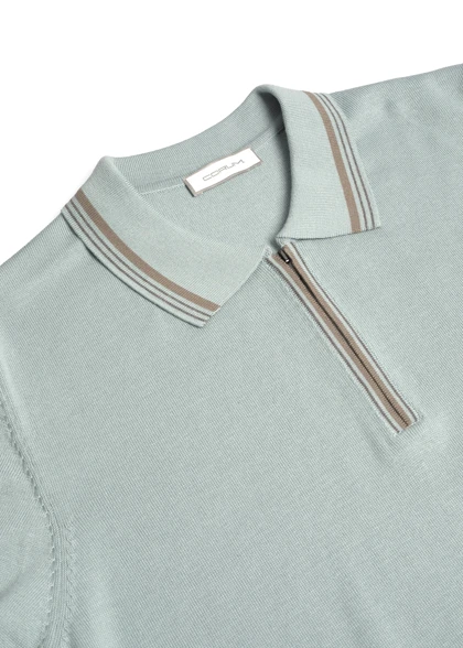 پولوشرت نیم زیپ Knit