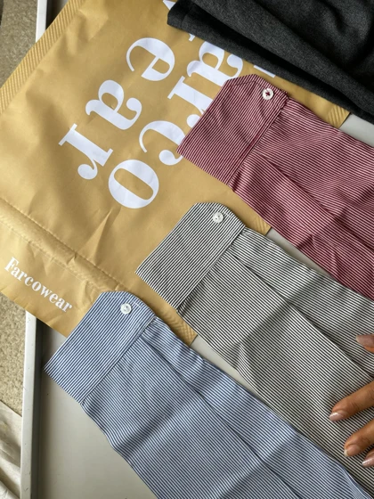 شومیز راه راه Olga کد 074