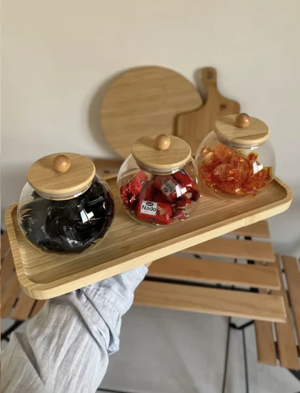 قندان پیرکس درب بامبو