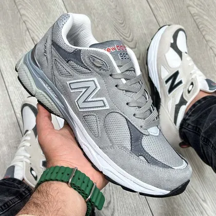 کفش و کتانی مردانه مدل نیوبالانس NEWBALNANCE_990 رنگ طوسی