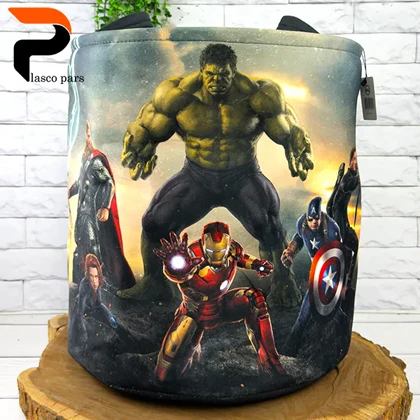 سبد لباس برزنتی چاپدار کودک ws