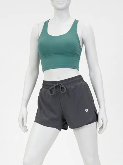 شورتک ورزشی زنانه آیرو کشاله ران دار بغل جیب لولولمن lululemon