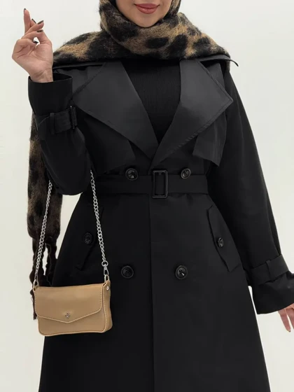 3985-بارانی بلند کارول