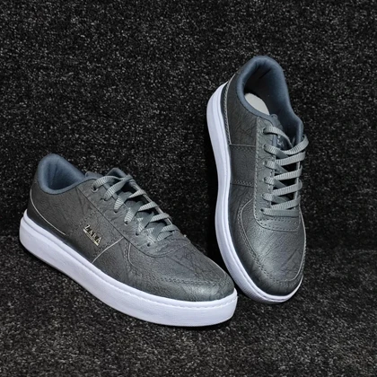 کفش تخت Zara مردانه طوسی مدل Kiyan ویژه