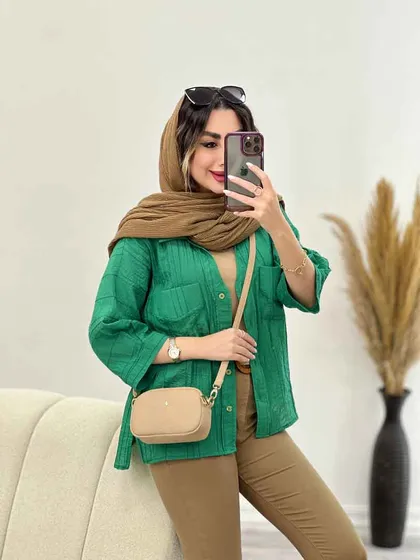 شومیز دو جیب دیما