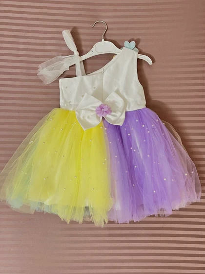 تور مروارید کاری 4 رنگ ترک 7096