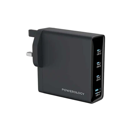 شارژر دیواری 200W پاورولوژی مدل POWEROLOGY VOLT-X GAN PWTR407D
