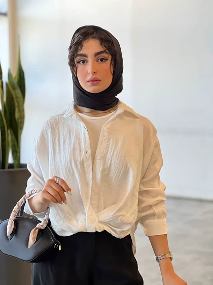 شومیز دلانا گره ثابت