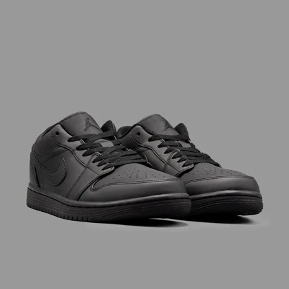 نایکی جردن 1 تریپل بلک ساق کوتاه Nike Air Jordan 1 Low Triple Black