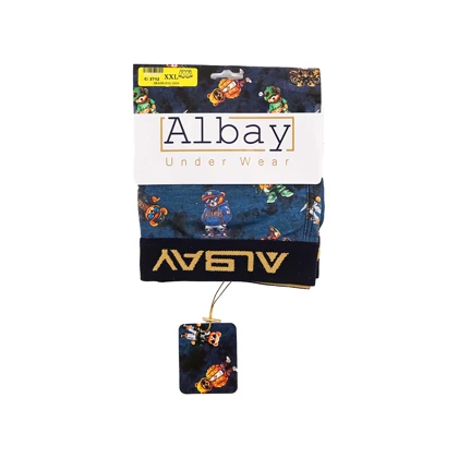 شورت نیم پا مردانه طرحدار Albay کد113