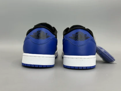 کتانی نایکی جردن1لو بلک رویال/Nike Air Jordan 1 low