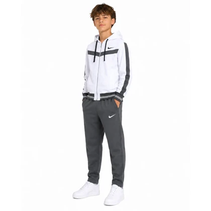 ست سویشرت و شلوار گرمکن بچگانه نایک مدل DS-Dri Fit-5E0534 سفید