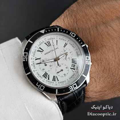 ساعت مچی مردانه برند مونت بلانک سه موتور مدل DO1155