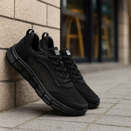 کفش ورزشی تابستانی مردانه آدیداس مشکی مدل Ador