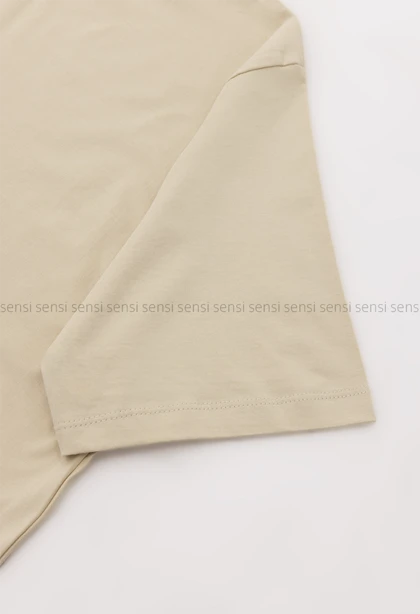 تیشرت کراپ باکسی کد1005980