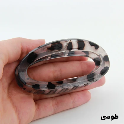 کلیپس دخترانه مدل بیضی خال‌خالی
