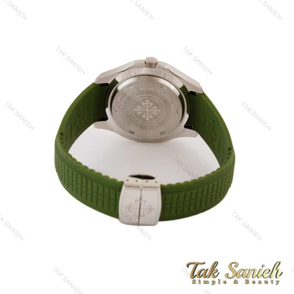 ساعت پتک فیلیپ آکوانا مردانه سیلور سبز Patek-5326-G