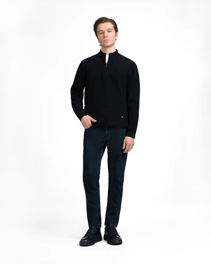 پلیور مردانه نیم زیپ کد M1102