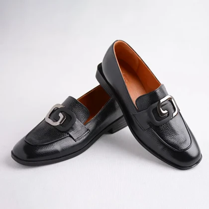 کفش چرم کالج زنانه آلیس01