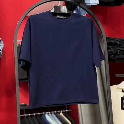 تیشرت بیسیک سرمه ای