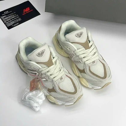 کتانی نیوبالانس 9060 کرم عسلی New Balance 9060 Cream Honey