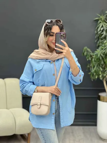 مانتو چهار جیب مهلا