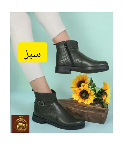 نیم بوت حلقه‌ای زنانه