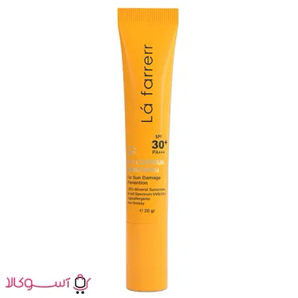 کرم ضد آفتاب دور چشم لافارر مدل spf 30 حجم 20 میل
