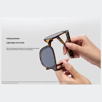 عینک آفتابی شیائومی Xiaomi اصل مدل MJTA06LM تاشو پلاریزه UV400