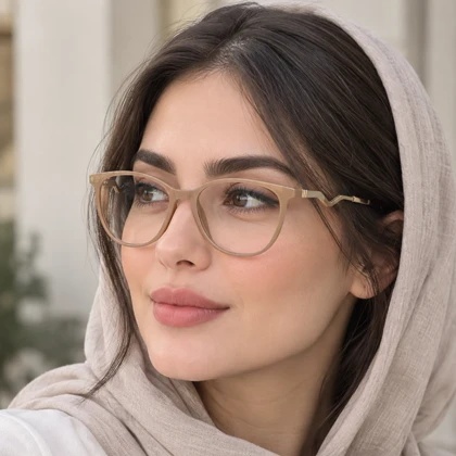 عینک کاوردار زنانه سواروسکی کد 3010