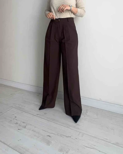شلوار Velora (قهوه ای)