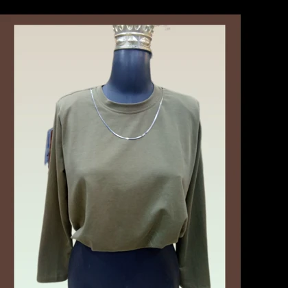 کراپ آستین بلند