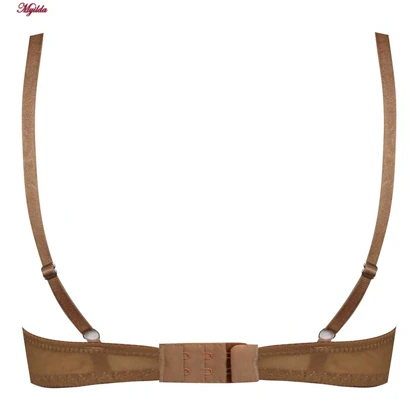 ست شورت و سوتین زنانه مدل فنردار قهوه ای برتا کد 5100-2420-BR