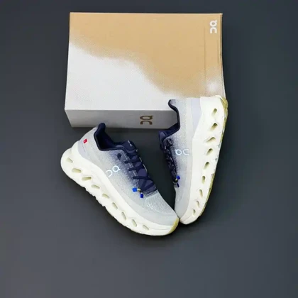 کفش آن رانینگ QC Cloudtilt سفید بنفش On Running QC Cloudtilt White Purple
